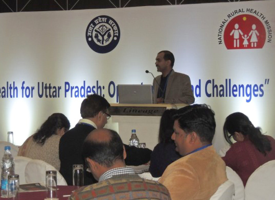 Introduction to workshop by Amod Kumar, Manthan © IntraHealth International