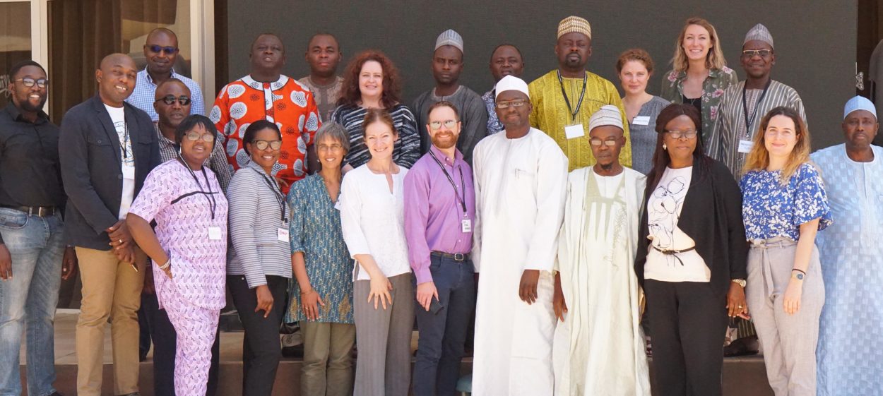 Participants at the data driven learning workshop 4 in Abuja in November 2017